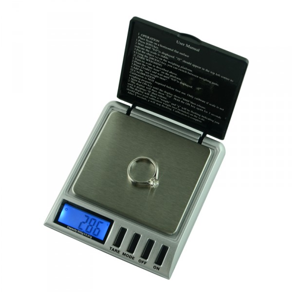 DS-18 500g x 0.01g Digital Pocket Precision Scale with Calibration Wei 